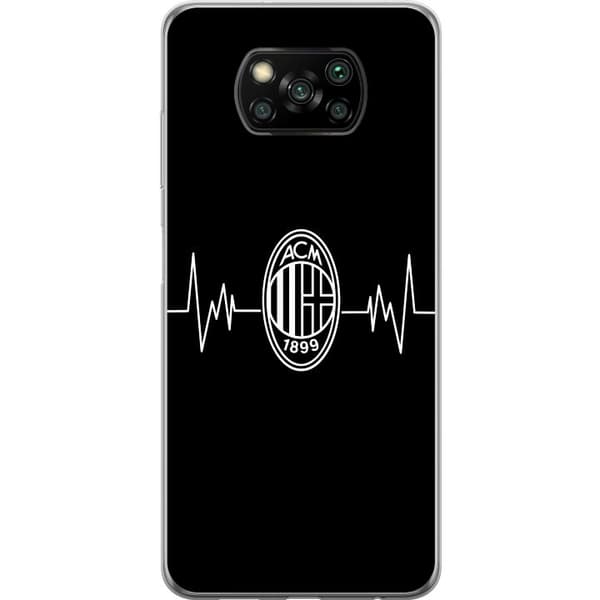 Kompatibel Mobilcover til Xiaomi Poco X3 NFC AC Milan