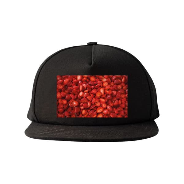 Snapback-lippalakki musta one size