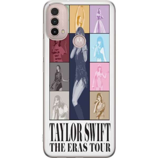 Motorola Moto E40 Genomskinligt Skal Taylor Swift