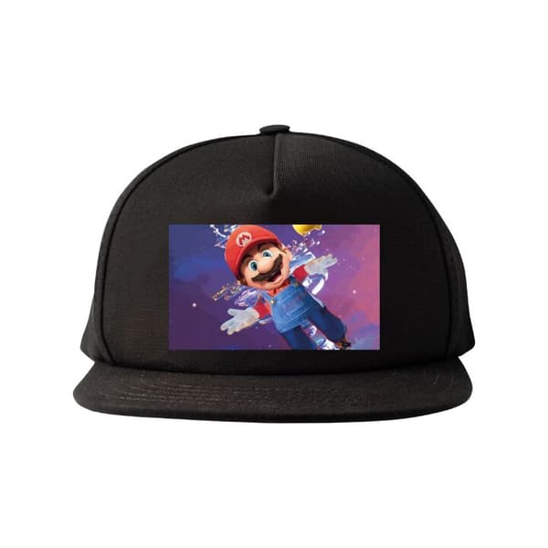 Snapback-lippalakki musta one size