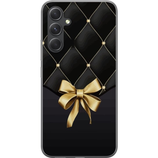 Samsung Galaxy S24+ Läpinäkyvä kuori Tyylikäs Rusetti