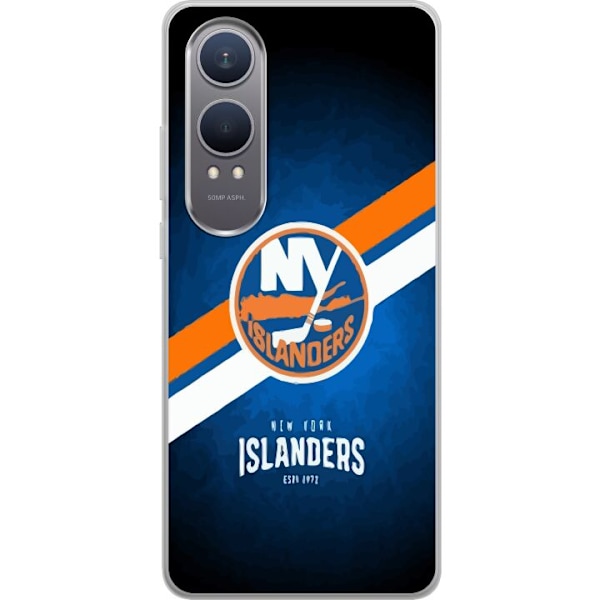 OnePlus Nord CE4 Lite Läpinäkyvä kuori New York Islanders (