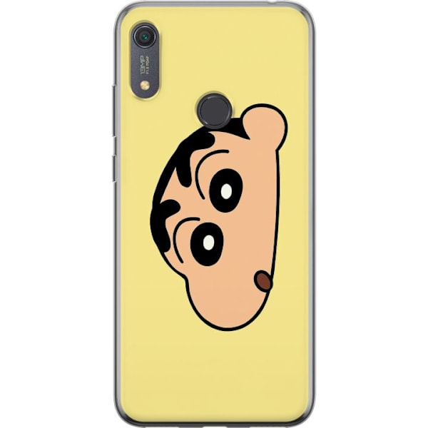 Huawei Y6s (2019) Gennemsigtig cover Peeking Shinchan