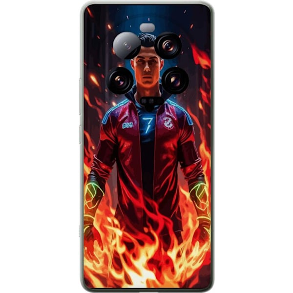 Xiaomi 13 Ultra Gjennomsiktig deksel Ronaldo Inferno - fotball