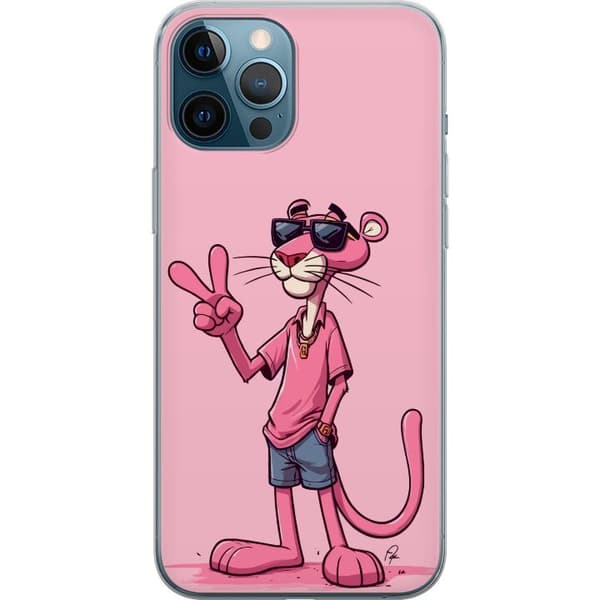 Kompatibelt Mobildeksel til Apple iPhone 12 Pro Max Pink Panter Peace