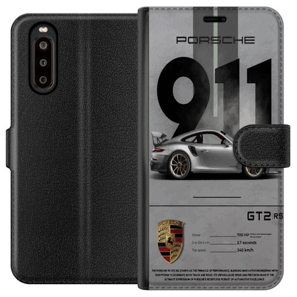 Sony Xperia 10 II Lommeboketui Porsche 911