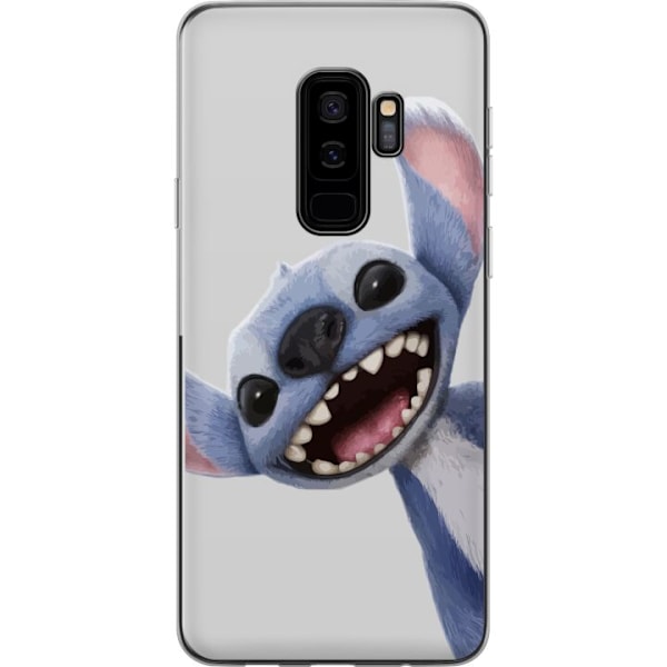 Samsung Galaxy S9+ Läpinäkyvä kuori Stitch liikkeessä - Ka