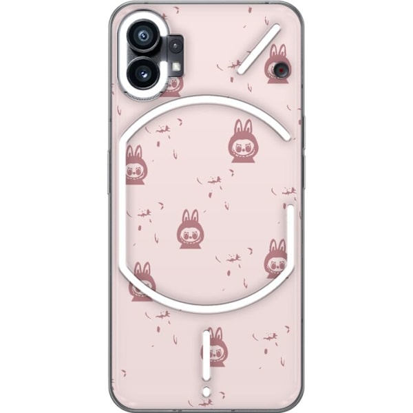 Nothing Phone (1) Gennemsigtig cover Labubu Neon Pop - Neonfar