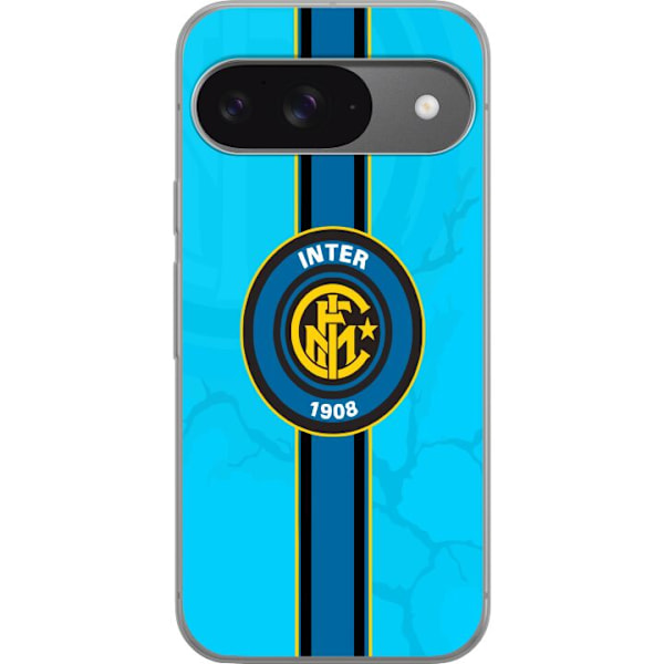 Google Pixel 9 Pro Genomskinligt Skal Inter Milan