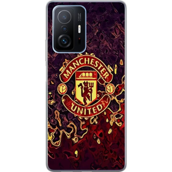 Xiaomi 11T Genomskinligt Skal Manchester United