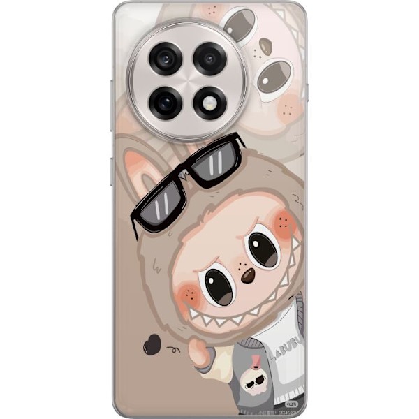 OnePlus 13R Läpinäkyvä kuori Labubu Rainbow Chaos