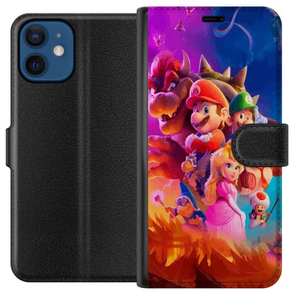 Kompatibelt Plånboksfodral till Apple iPhone 12 Super Mario Bros