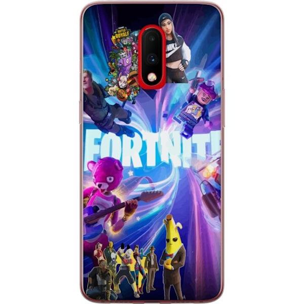 OnePlus 7 Genomskinligt Skal Fortnite