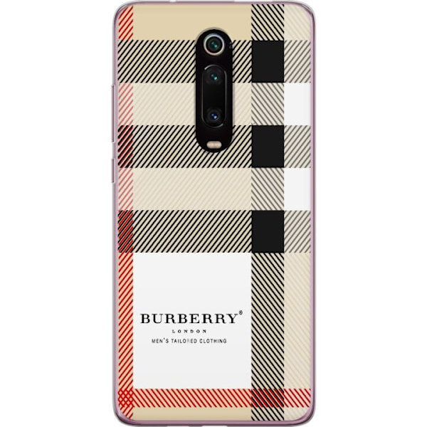 Xiaomi Mi 9T Pro  Läpinäkyvä kuori Burberry