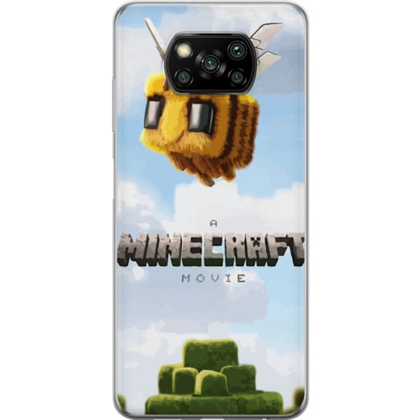Xiaomi Poco X3 NFC Genomskinligt Skal A Minecraft Movie