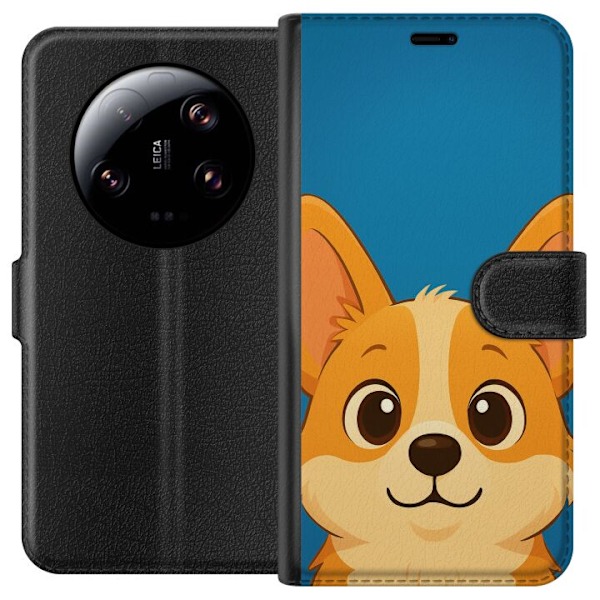 Xiaomi 13 Ultra Tegnebogsetui Hello Corgi