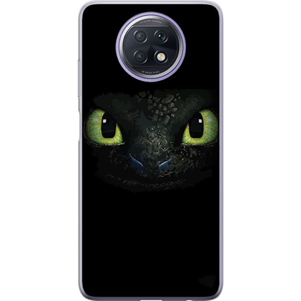 Xiaomi Redmi Note 9T Genomskinligt Skal How to Train Your Dragon (Draktränaren)