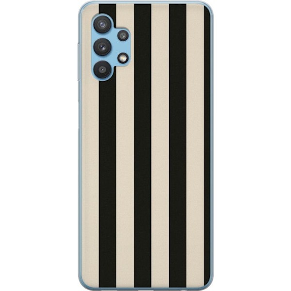 Samsung Galaxy A32 5G Gennemsigtig cover Linje Flow
