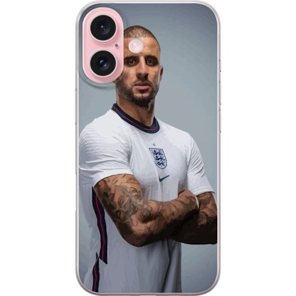 Apple iPhone 16 Läpinäkyvä kuori Kyle Walker