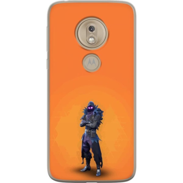 Motorola Moto G7 Play Gennemsigtig cover Fortnite - Raven