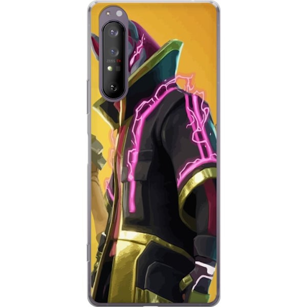 Sony Xperia 1 II Gennemsigtig cover Fortnite