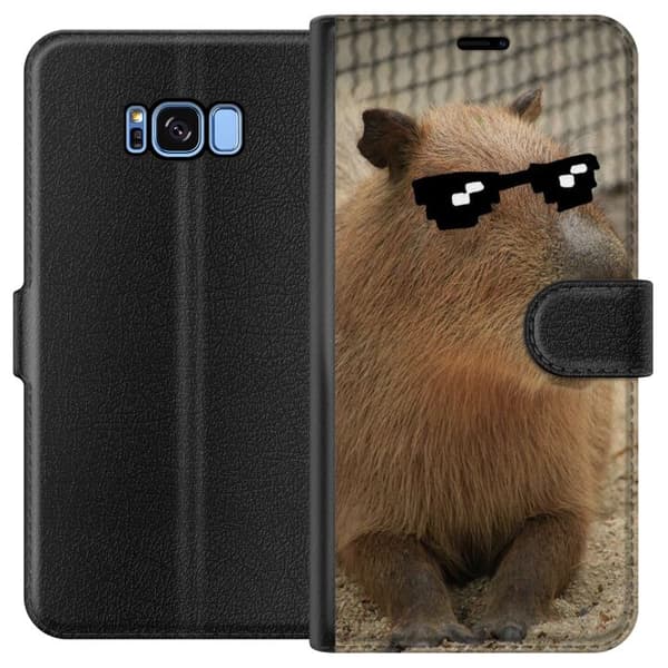 Kompatibelt Plånboksfodral till Samsung Galaxy S8 Capybara
