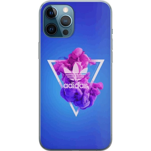 Apple iPhone 12 Pro Max Läpinäkyvä kuori Adidas-inspiroitun
