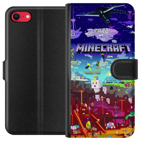 Apple iPhone 7 Lommeboketui Minecraft