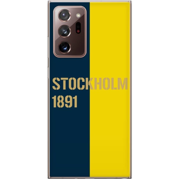 Samsung Galaxy Note20 Ultra Genomskinligt Skal Stockholm 1891