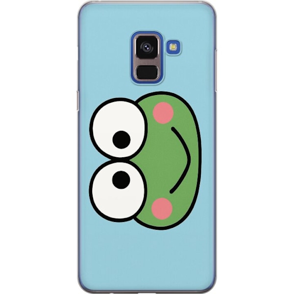 Samsung Galaxy A8 (2018) Genomskinligt Skal Keroppi Smile