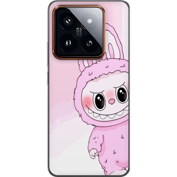 Xiaomi 14 Pro Gjennomsiktig deksel Labubu Bunny-serien