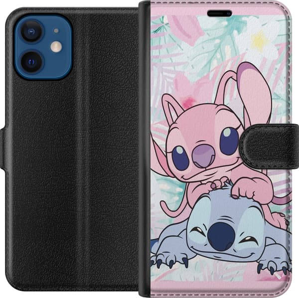 Yhteensopiva Lompakkokotelo Apple iPhone 12 Ompelu