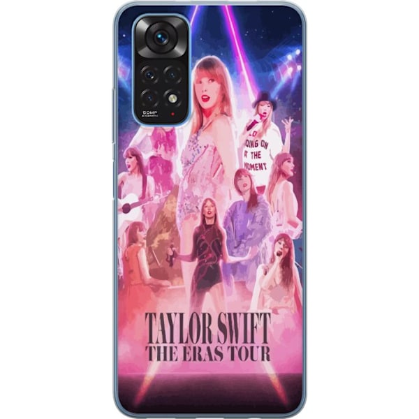 Xiaomi Redmi Note 11S Gjennomsiktig deksel Taylor Swift