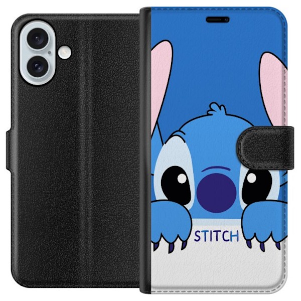 Apple iPhone 16 Plus Lompakkokotelo Stitch