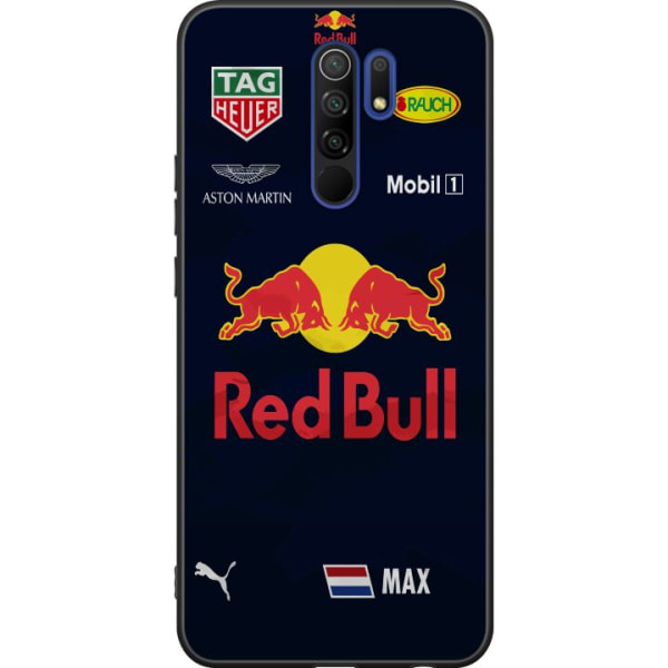 Xiaomi Redmi 9 Musta kuori Red Bull Formula 4