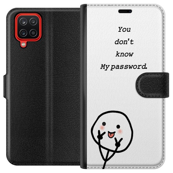 Samsung Galaxy A12 Plånboksfodral You Don’t Know My Passwor