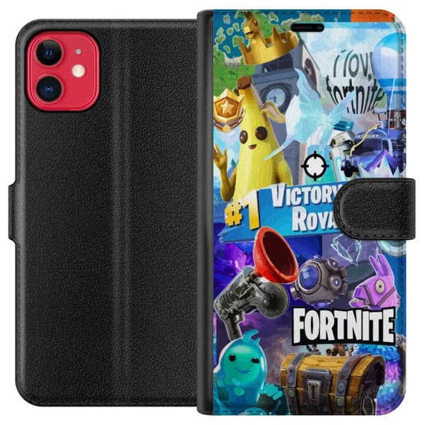 Kompatibel Tegnebogsetui til Apple iPhone 11 Fortnite