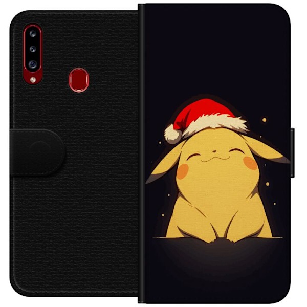 Samsung Galaxy A20s Plånboksfodral Pikachu