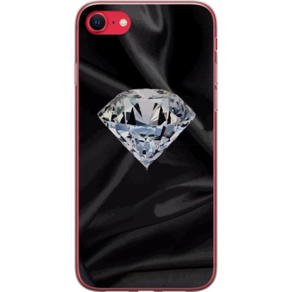 Apple iPhone SE (2020) Genomskinligt Skal Silke Diamant
