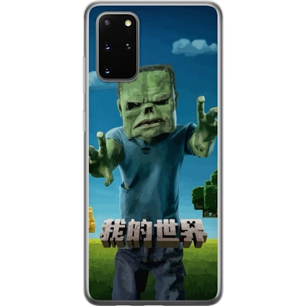 Samsung Galaxy S20+ Genomskinligt Skal A Minecraft Movie
