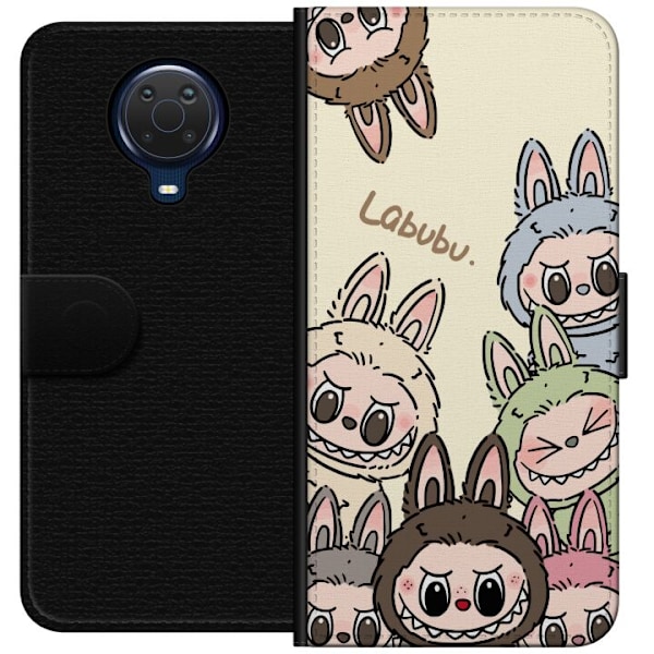Nokia G20 Tegnebogsetui Labubu Pastel Collection
