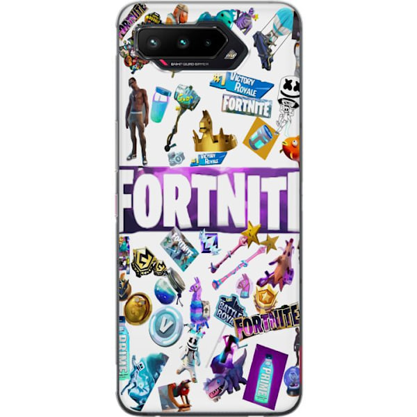 Asus ROG Phone 5 Genomskinligt Skal Fortnite