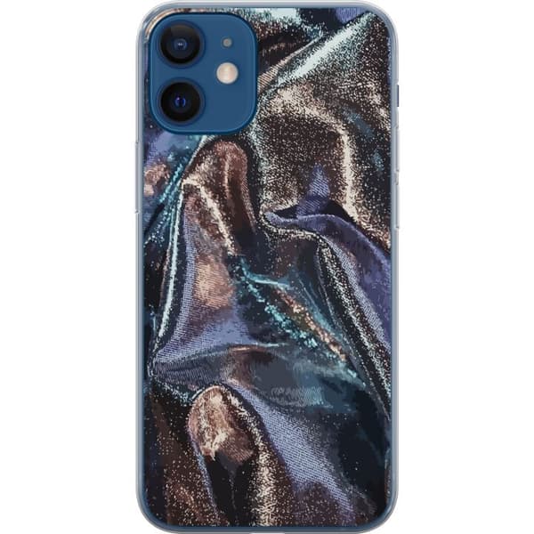 Kompatibelt Mobilskal till Apple iPhone 12 mini Glitter / Silke