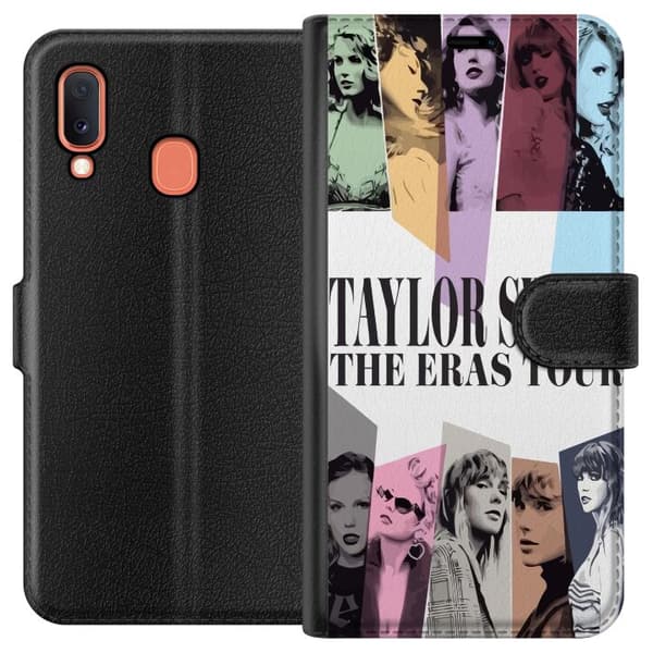 Kompatibelt Plånboksfodral till Samsung Galaxy A20e Taylor Swift