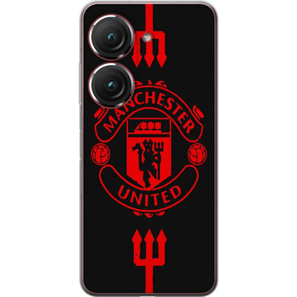 Asus Zenfone 9 Gjennomsiktig deksel ManchesterUnited