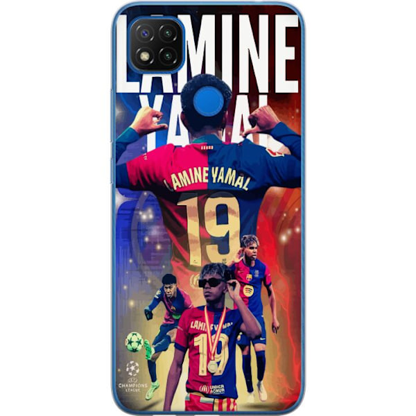 Xiaomi Redmi 9C NFC Gjennomsiktig deksel Yamal i Bevegelse - Ungt Talent på Verdensnivå