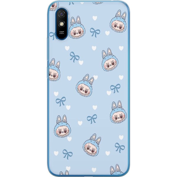 Xiaomi Redmi 9A Läpinäkyvä kuori Labubu Tuli Henki