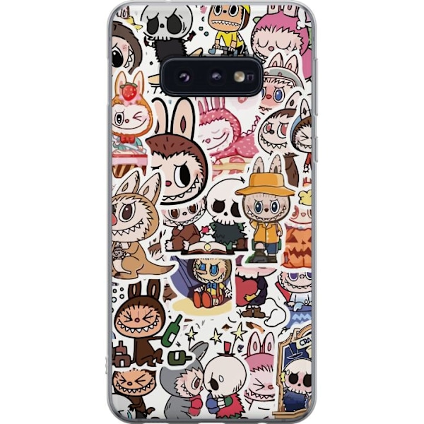 Samsung Galaxy S10e Läpinäkyvä kuori Labubu All-Stars – P