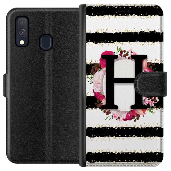 Kompatibel Tegnebogsetui til Samsung Galaxy A40 H