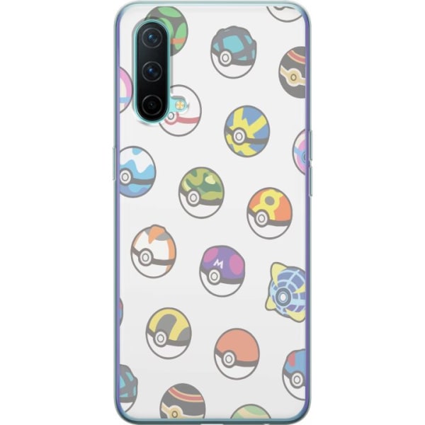 OnePlus Nord CE 5G Gennemsigtig cover Pokemon